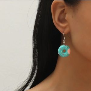🍩 Awesome Colorful Pastel Sprinkle Donut Earrings 🍩